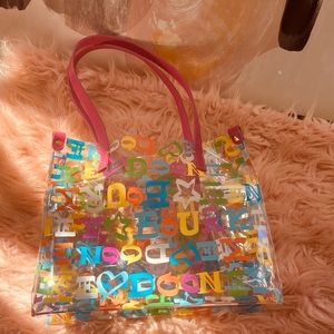 Dooney & Bourke - colorful clear bag